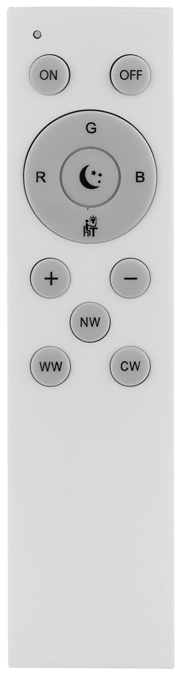 LED-DECKENLEUCHTE 40 W  56/8,5 cm    - Basics, Kunststoff/Metall (56/8,5cm) - Globo