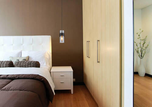 ZÁVESNÉ SVIETIDLO, 12,3/150 cm  - čierna, Design, kov/textil (12,3/150cm) - Globo