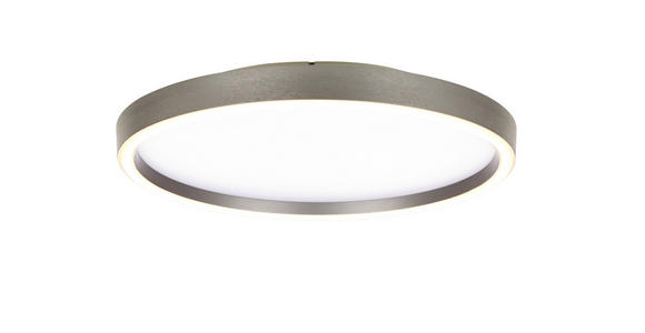 LED-DECKENLEUCHTE 39/5,5 cm - Alufarben, Basics, Metall (39/5,5cm) - Novel