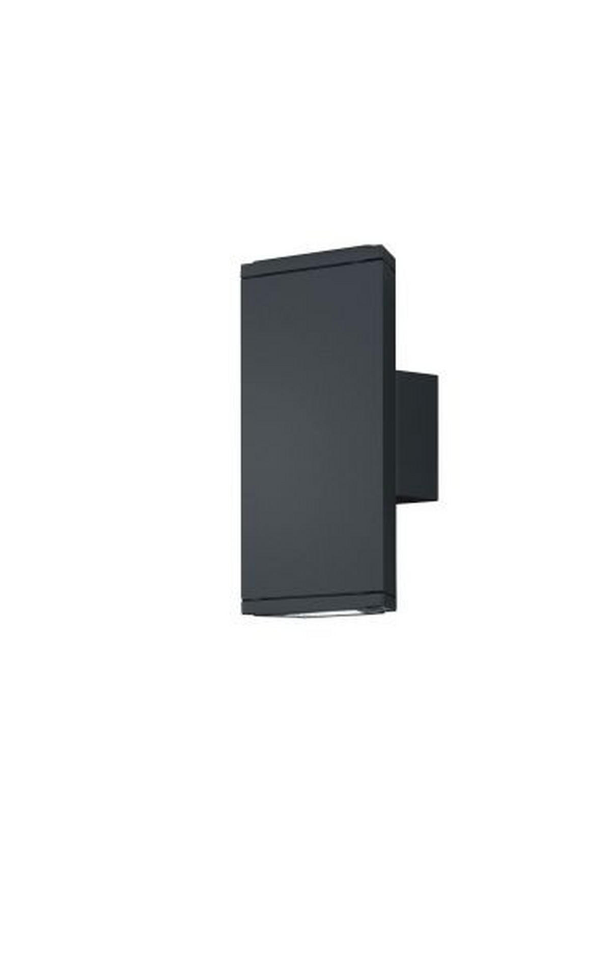 VÄGGLAMPA FÖR UTOMHUS - antracit, Design, metall (9/20/6,5cm) - Trio Leuchten