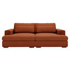 BIGSOFA  in Cord Bronzefarben  - Schwarz/Bronzefarben, Design, Textil (218/80/158cm) - Lomoco