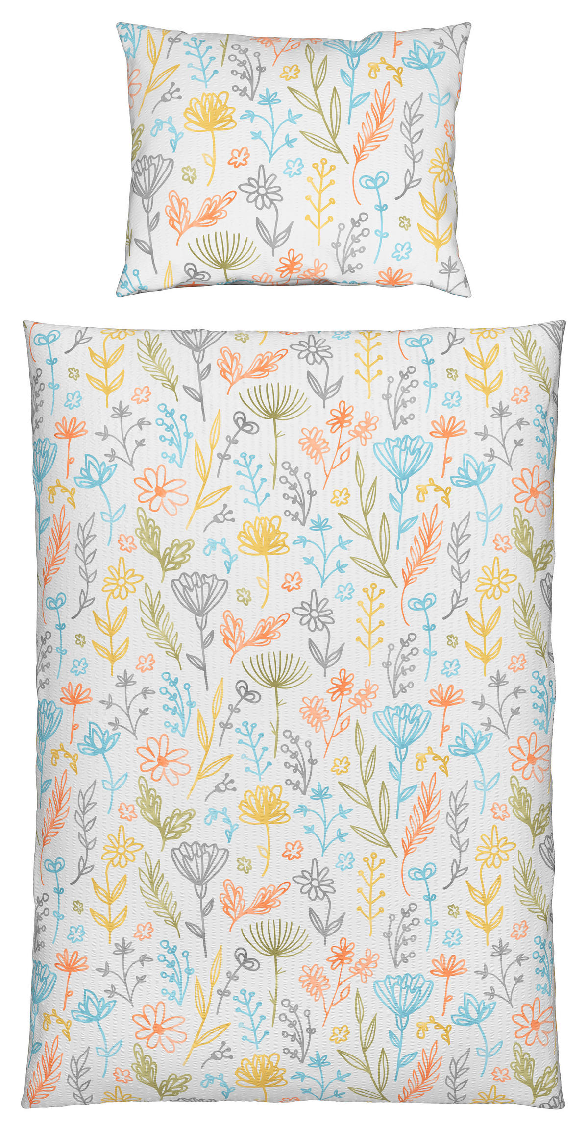 POSTELJINA SA DVA LICA SOULOOM 140/200 cm krep višebojna  - višebojna, Konvencionalno, tekstil (140/200cm) - Esposa