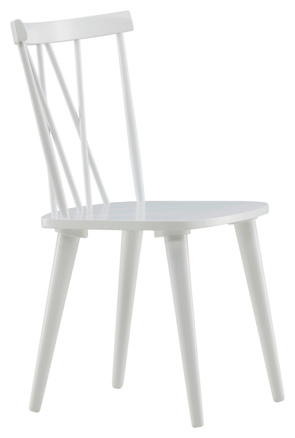 STOLSET 2 styck  - vit, Design, trä (53.5/86/50cm) - Livetastic