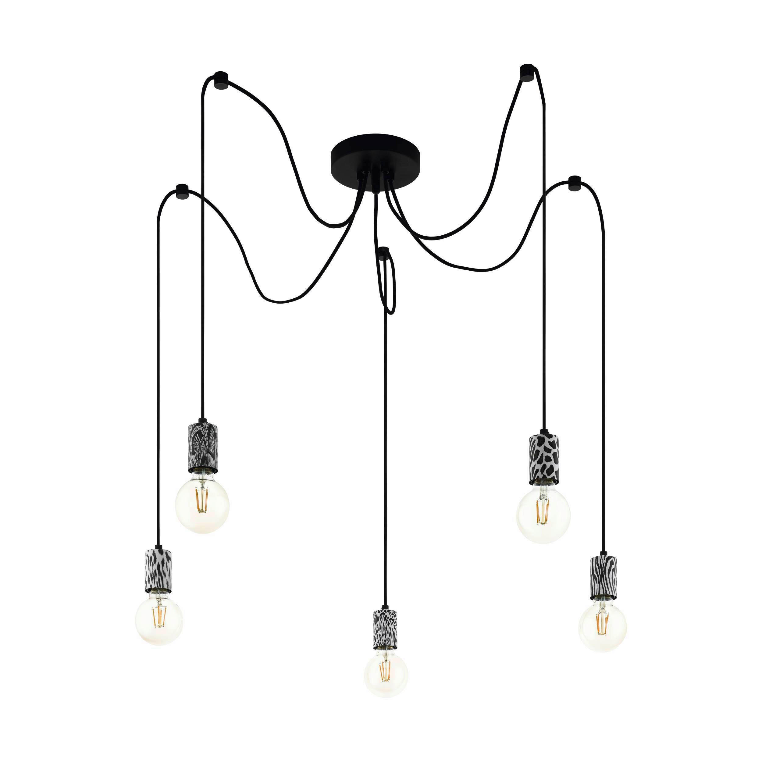 Eglo ZÁVESNÉ SVIETIDLO, E27/10 W, 14,5/131 cm