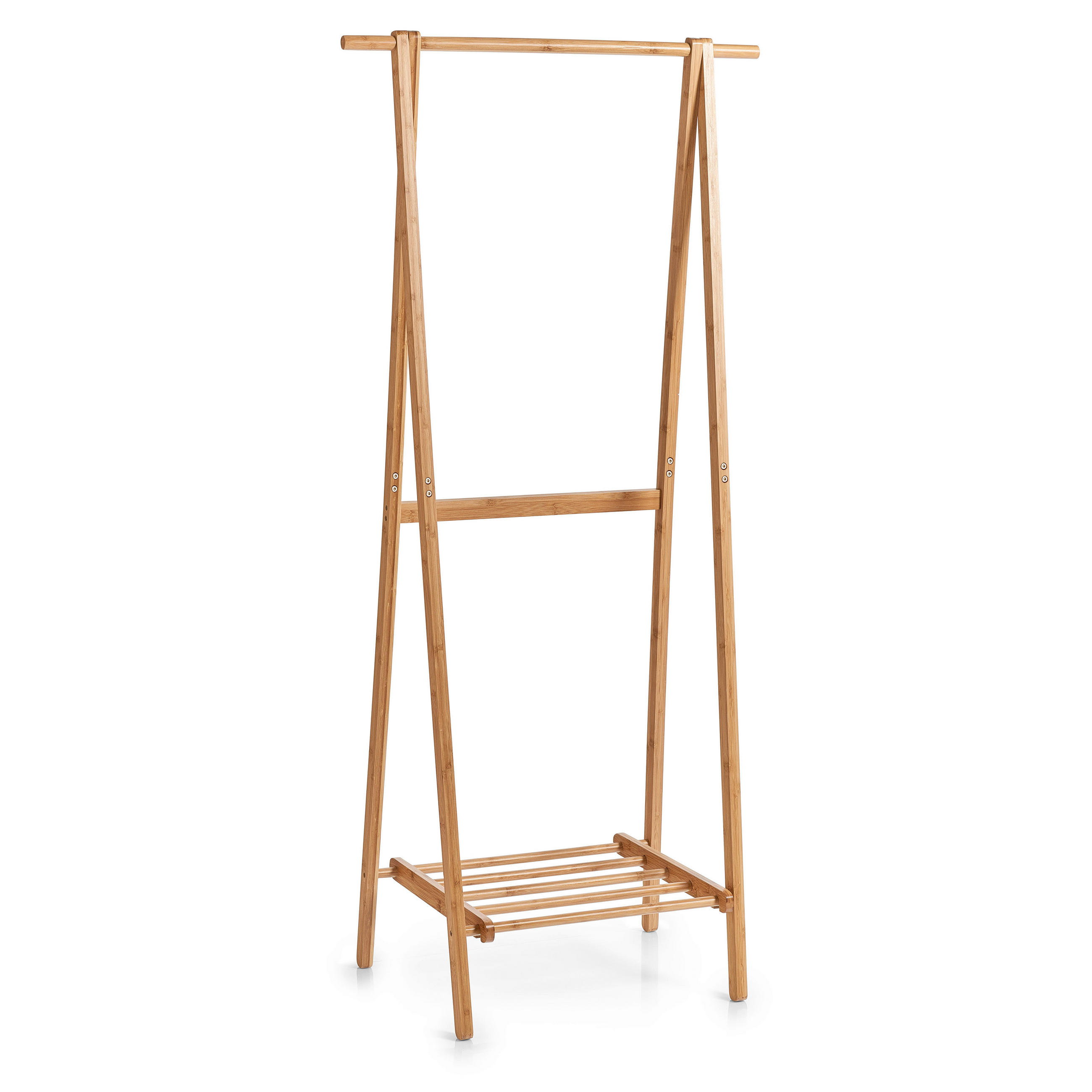 Zeller Present Kleiderständer Natur 73.5x44.5x159 cm