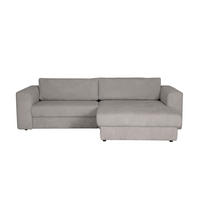 ECKSOFA JOOP Grau Cord  - Schwarz/Grau, KONVENTIONELL, Kunststoff/Textil (269/192cm) - Joop!