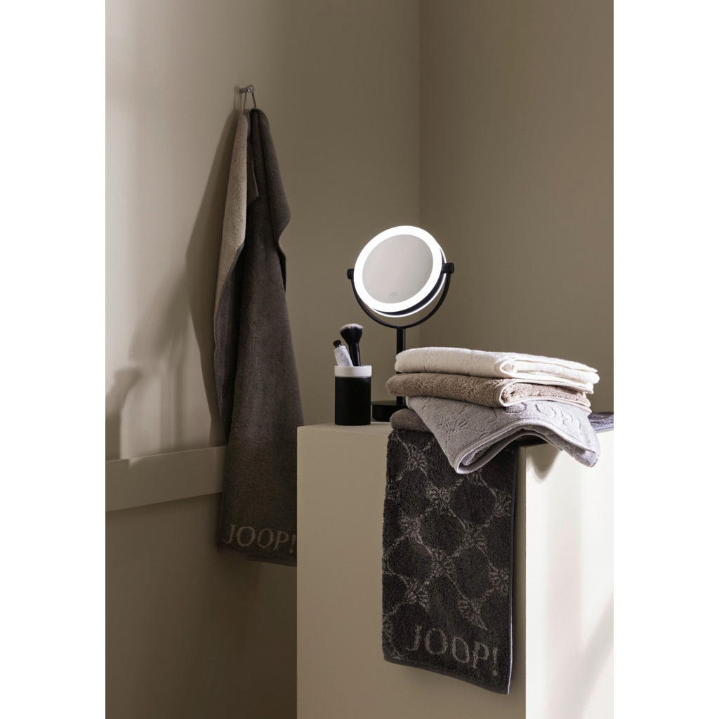 Thumbnail - Joop! Duschtuch Classic Doubleface, Anthrazit, Textil, 80x150 cm, Made in Germany, Oeko-Tex® Standard 100, saugfähig, Au...