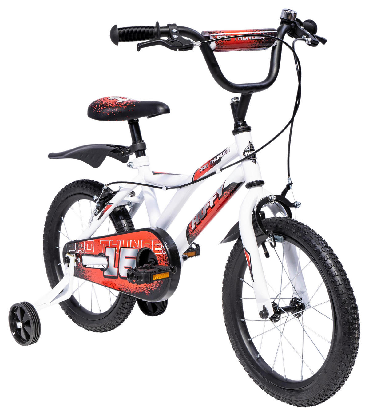 KINDERFAHRRAD 16 Zoll  - Orange/Weiß, Basics, Metall (46,5/54/75cm)