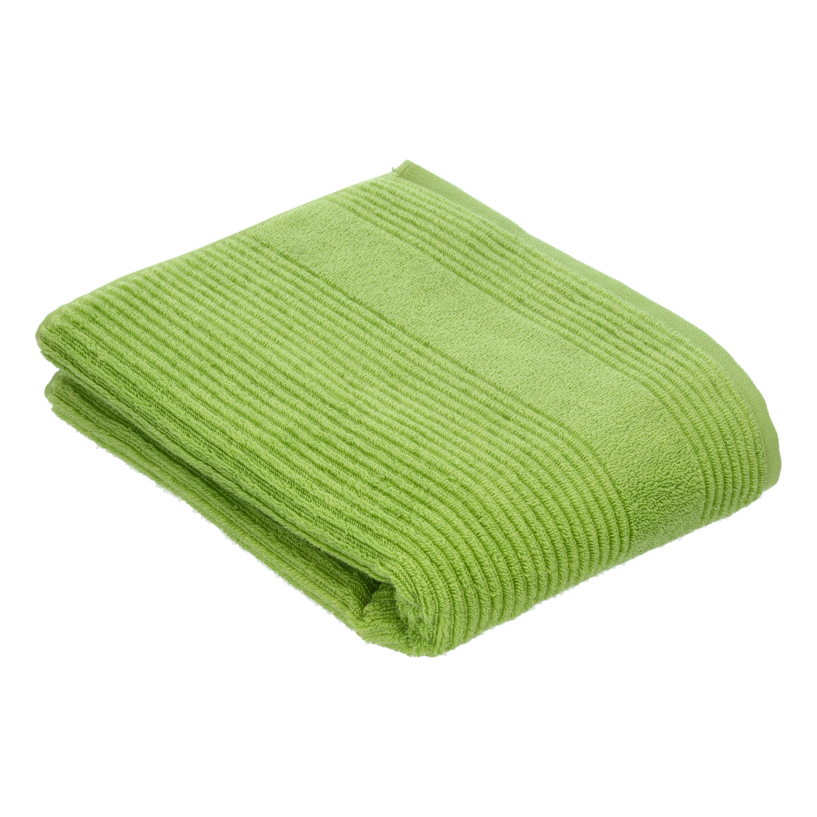 DUSCHTUCH 67/140 cm Tomorrow  - Grün, Basics, Textil (67/140cm) - Vossen
