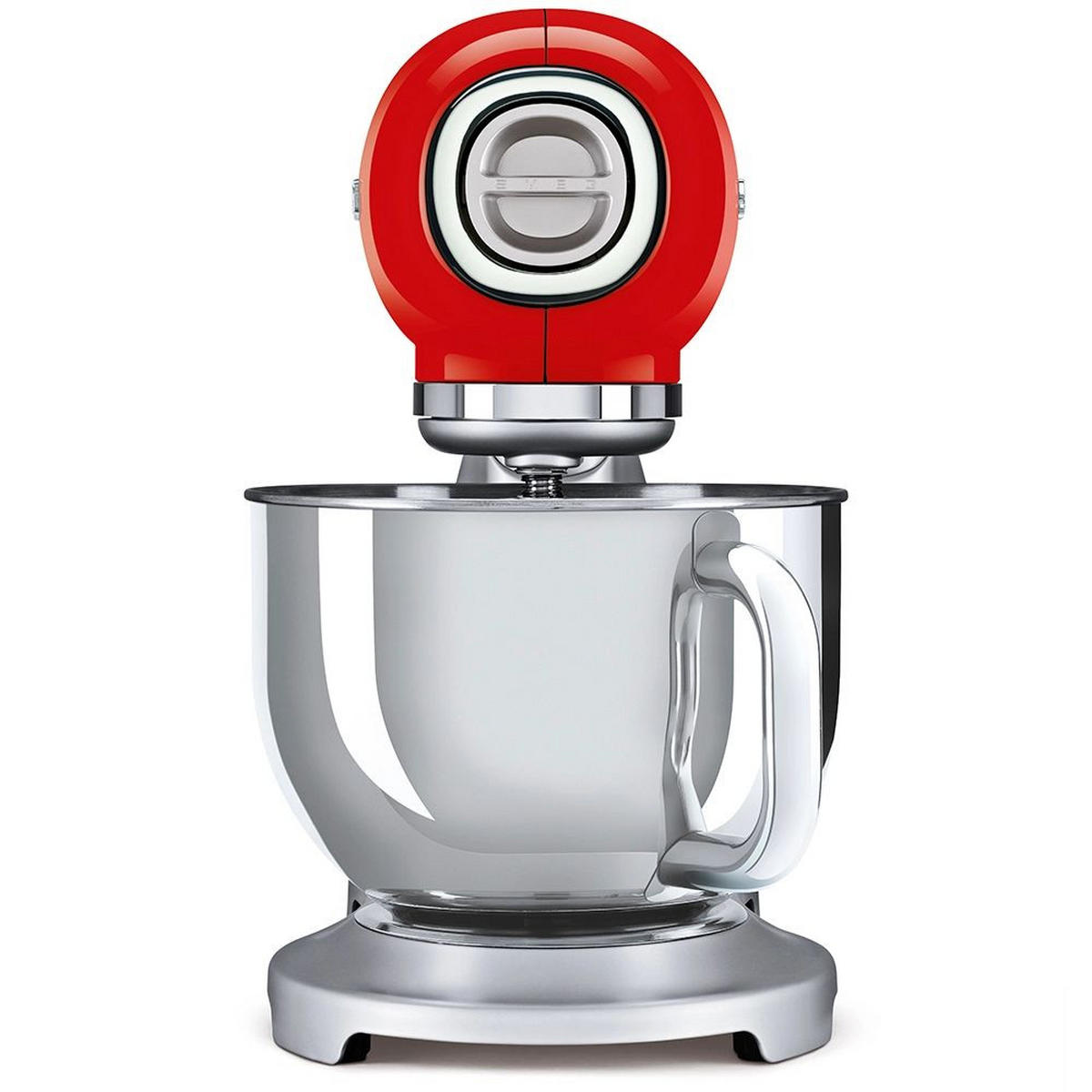 KÜCHENMASCHINE SMF02RDEU  - Rot/Silberfarben, Basics, Metall (40,2/37,8/22,1cm) - SMEG