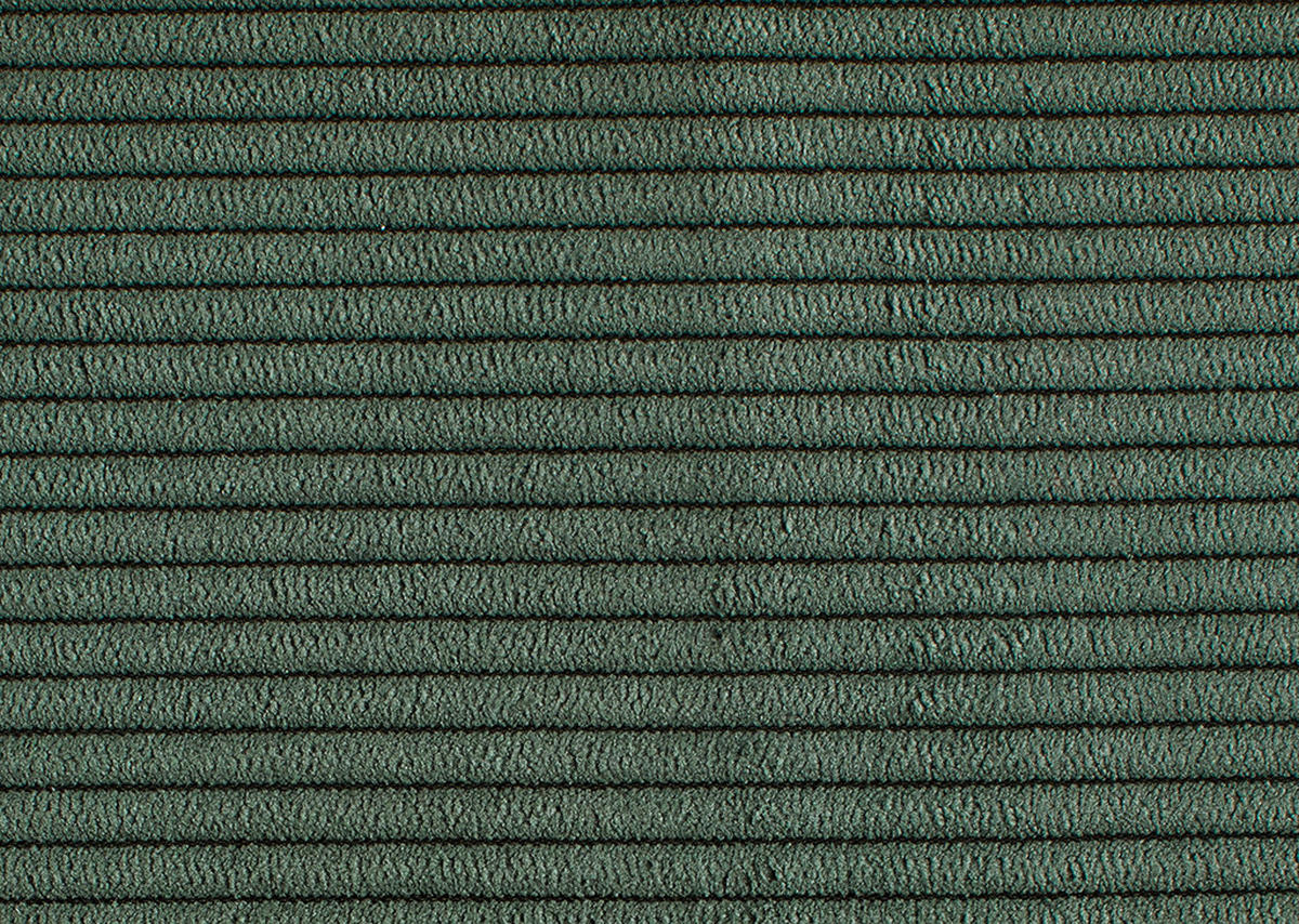 CANAPÉ D'ANGLE in Feincord Olivgrün  - Schwarz/Olivgrün, Konventionell, Textil/Metall (311/219cm) - Hom`in