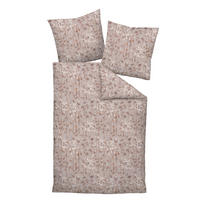 POSTELJNINA 135/200 cm mako saten mocha rjava  - mocha rjava, Basics, tekstil (135/200cm) - Janine