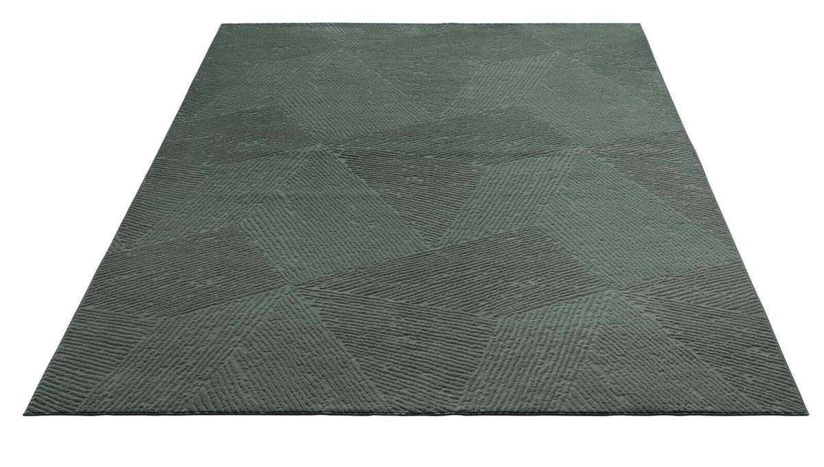 WEBTEPPICH 160/230 cm Stilo Hellgrün rechteckig  - Hellgrün, Basics, Textil (160/230cm) - Novel