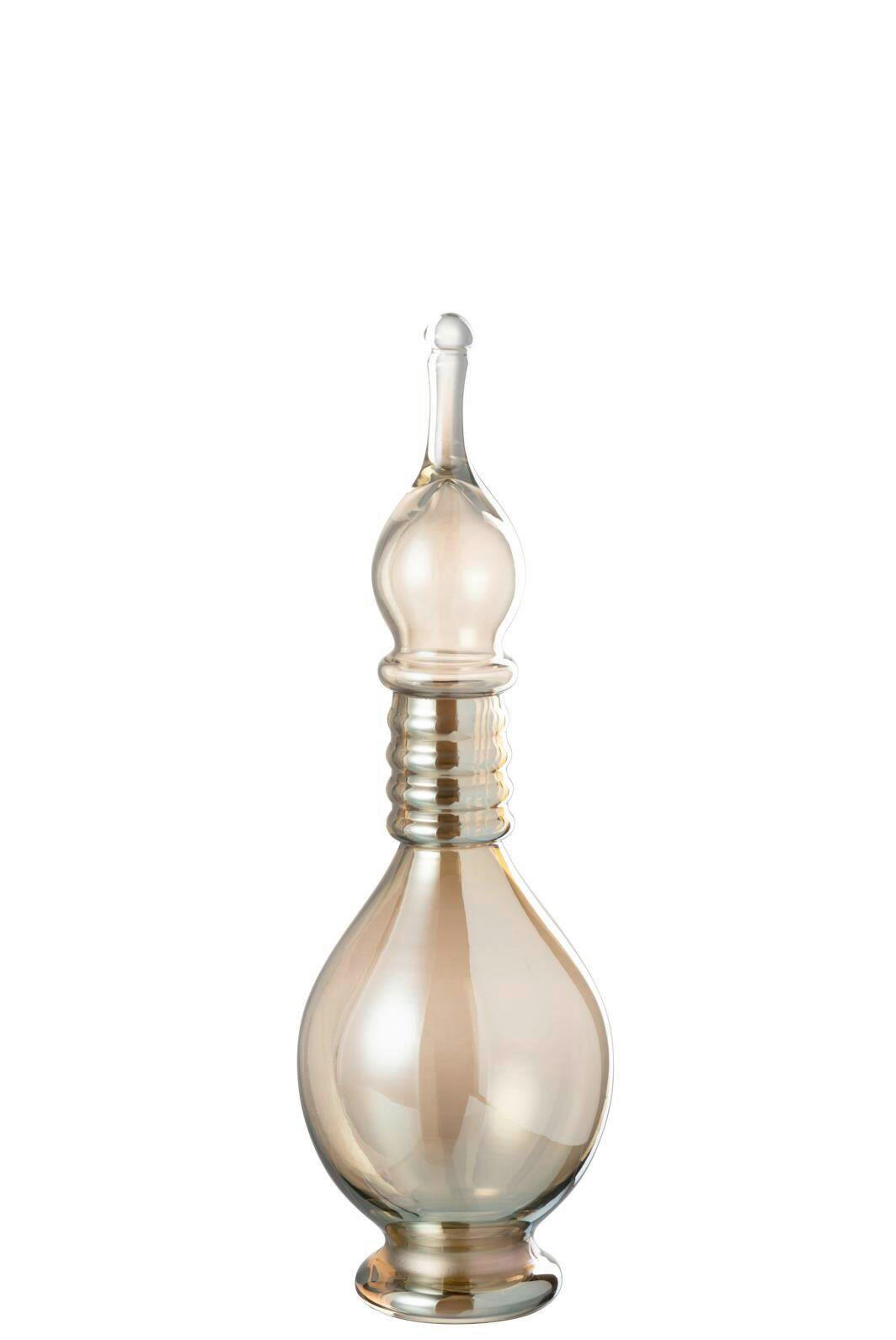 DEKOVASE  - Beige, Basics, Glas (13,5/13,5/40cm)
