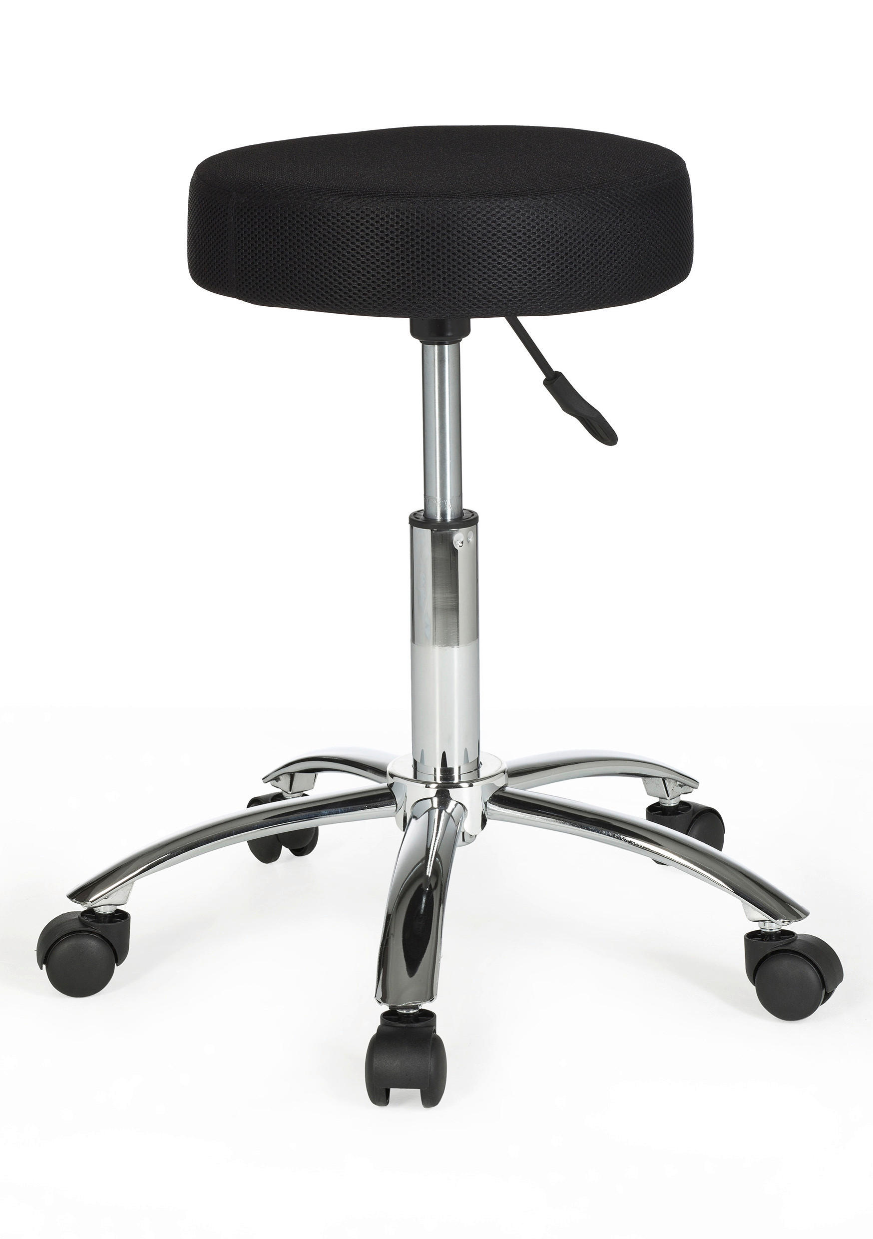 OKRETNA STOLICA  crna  tekstil  - crna, Konvencionalno, tekstil (55/60/55cm) - MID.YOU