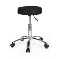 VRTLJIVI STOLČEK tekstil črna  - črna, Konvencionalno, tekstil (55/60/55cm) - MID.YOU