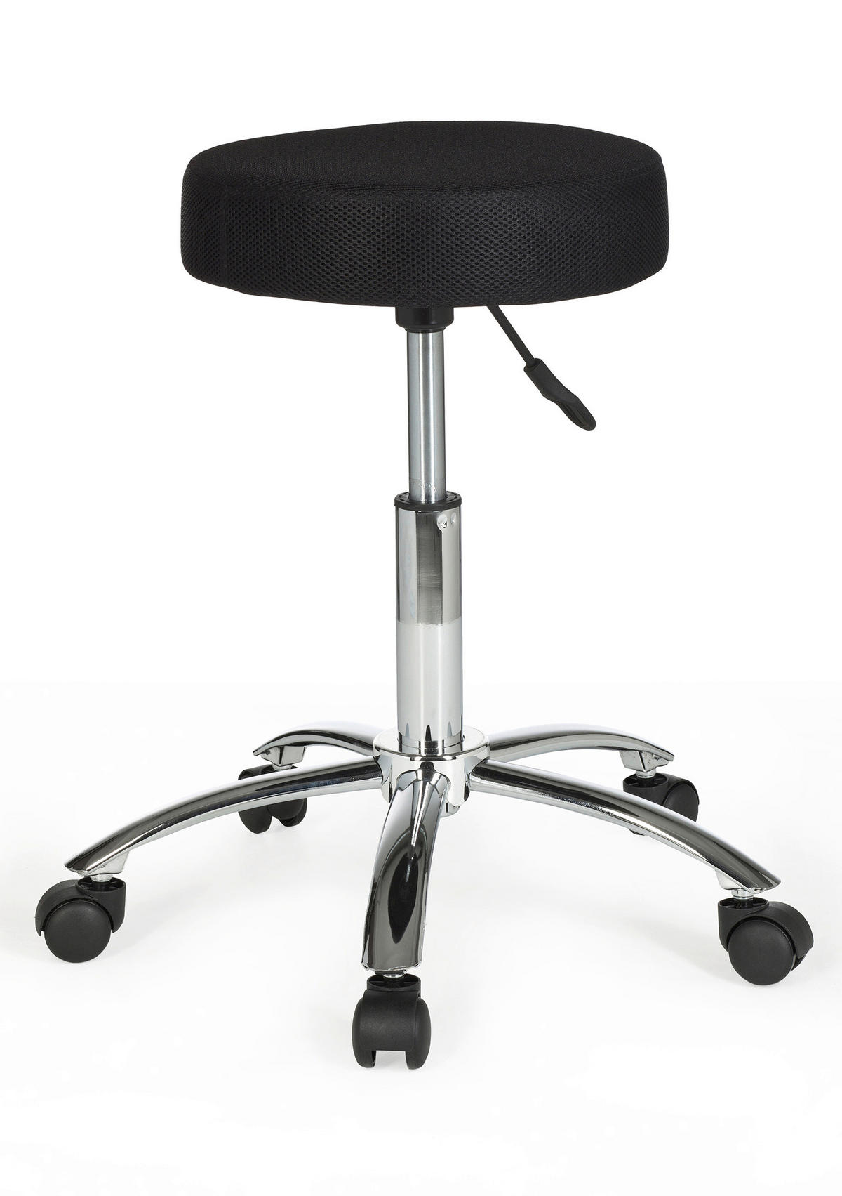 VRTLJIVI STOLČEK tekstil črna  - črna, Konvencionalno, tekstil (55/60/55cm) - MID.YOU