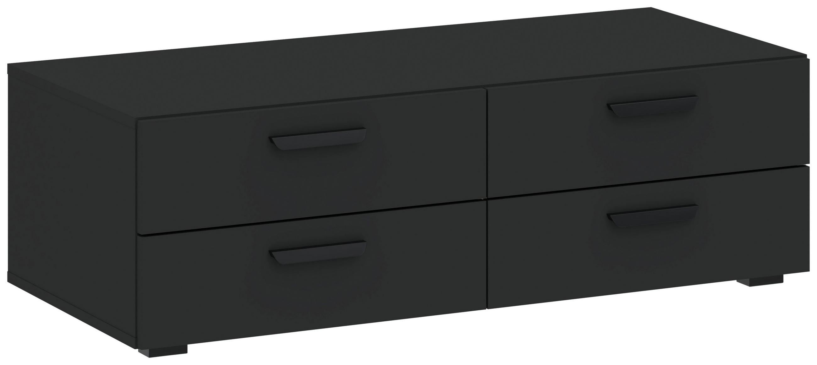 SCHUBLADENBOX     - Anthrazit, KONVENTIONELL, Holzwerkstoff (110,7/35/51,9cm) - Carryhome