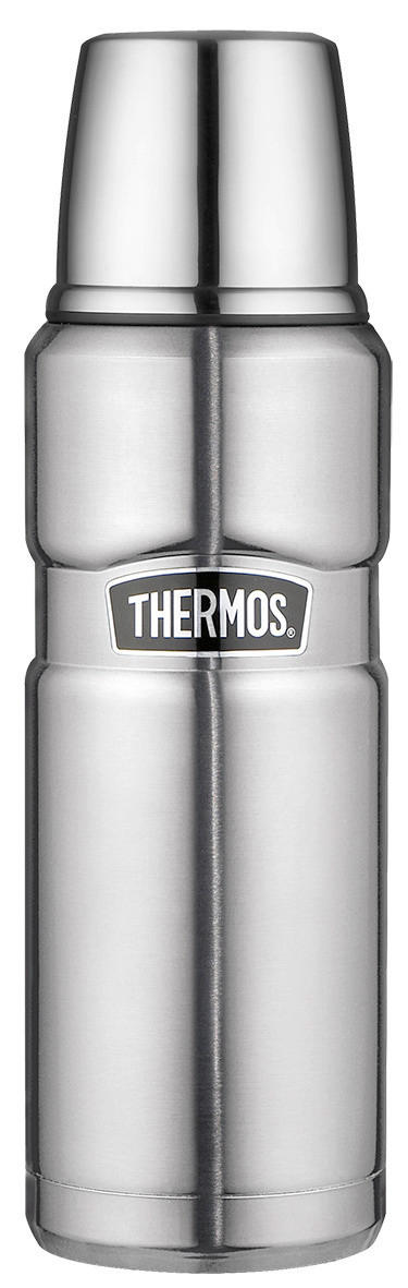 ISOLIERFLASCHE 0,47 L  - Edelstahlfarben, Basics, Metall (0,47l) - Thermos