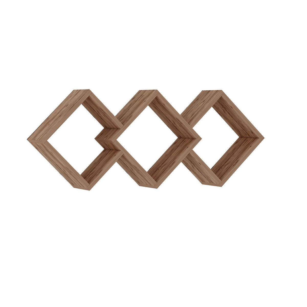 WANDREGAL Kieferfarben  - Kieferfarben, Design, Holzwerkstoff (102/42/20cm) - Livetastic