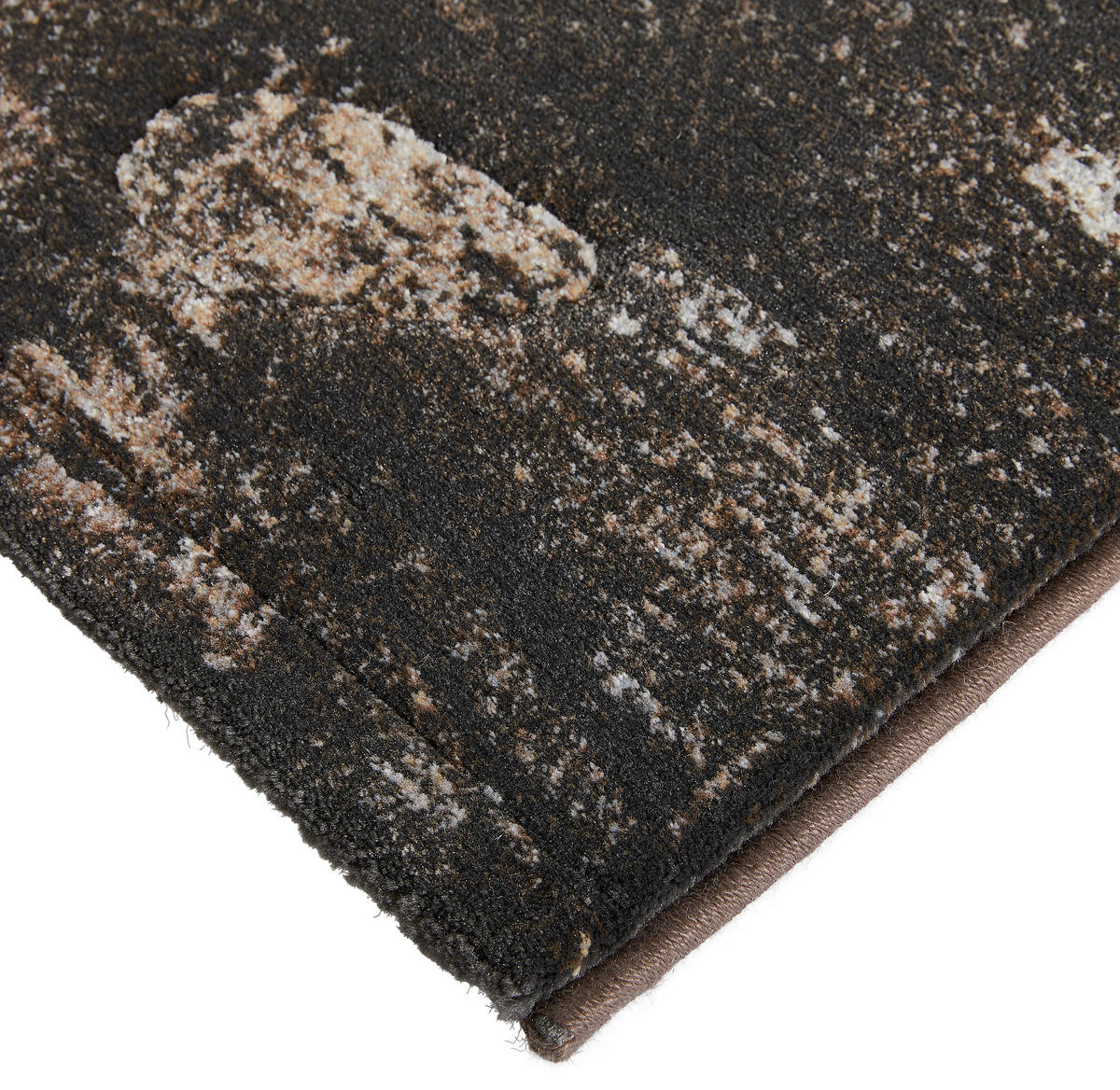 WEBTEPPICH 200/290 cm Argentum Anthrazit, Braun, Grau  - Anthrazit/Braun, Design, Kunststoff/Textil (200/290cm)
