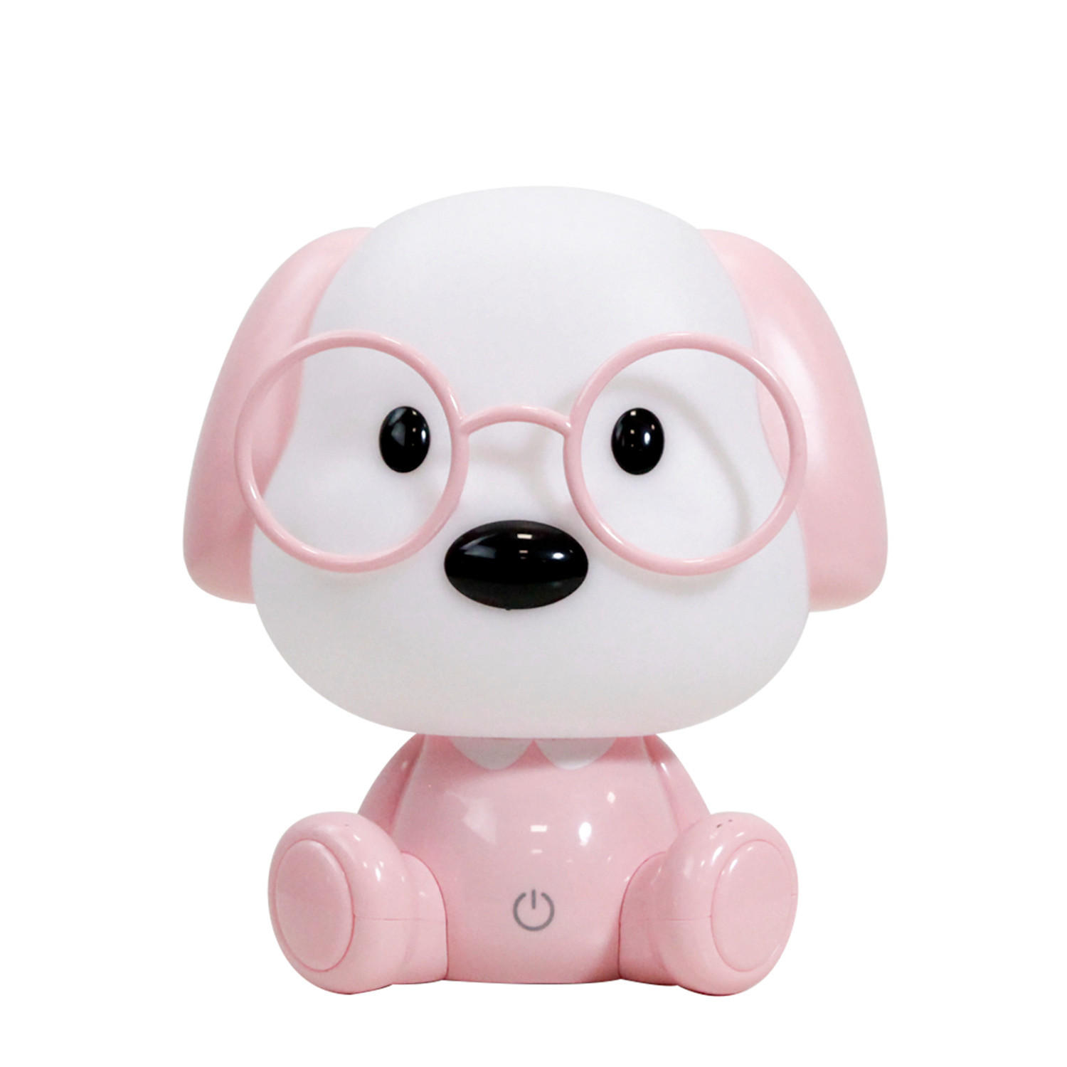 DETSKÁ STOLNÁ LAMPA, 17/17/20 cm - pink, Basics, plast (17/17/20cm)