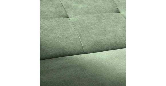 ECKSOFA in Flachgewebe Weiß, Olivgrün  - Weiß/Olivgrün, Design, Kunststoff/Textil (175/271cm) - Xora