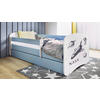 KINDER-/JUNIORBETT - Blau/Birkefarben, MODERN, Holz/Holzwerkstoff (80/160cm) - MID.YOU