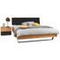 BETT in Anthrazit, Buchefarben - Anthrazit/Silberfarben, Natur, Holz/Textil (180/200cm) - Valnatura BETT in Anthrazit, Buchefarben - Anthrazit/Silberfarben, Natur, Holz/Textil (180/200cm) - Valnatura