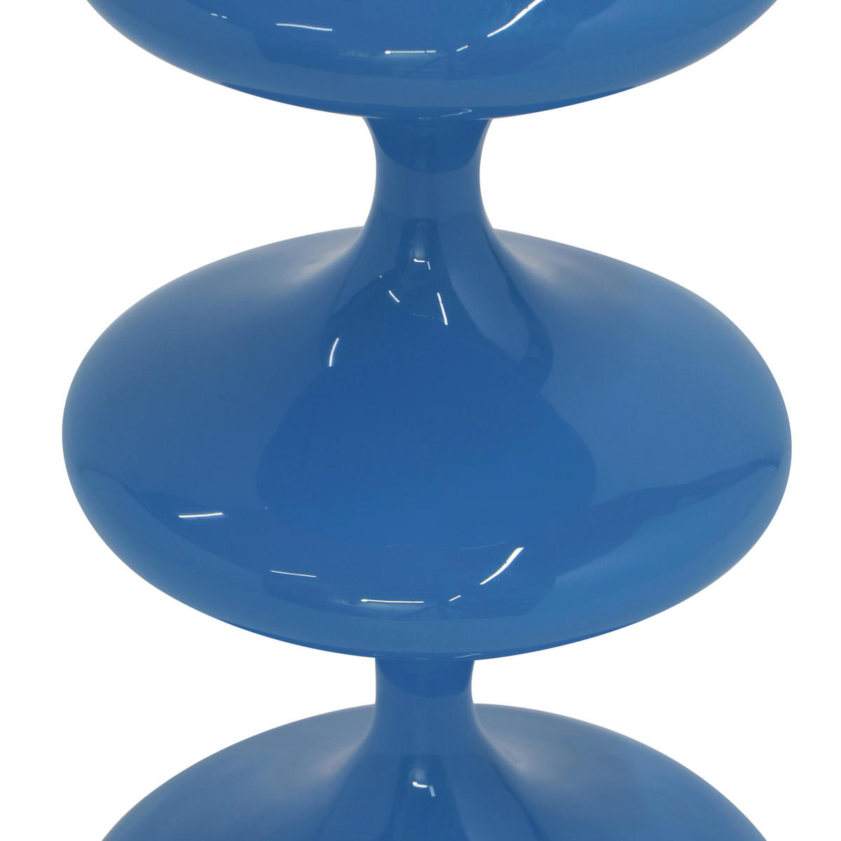 STABKERZENHALTER - Blau, Basics, Metall (11/28/11cm)