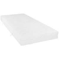 TASCHENFEDERKERNMATRATZE 80/200 cm Höhe ca. 17 cm  - Weiß, MODERN, Textil (80/200cm) - Livetastic