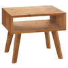 NACHTSCHRANK 50/42/41 cm Wildeiche massiv  - Wildeiche, Design, Holz (50/42/41cm) - Hasena