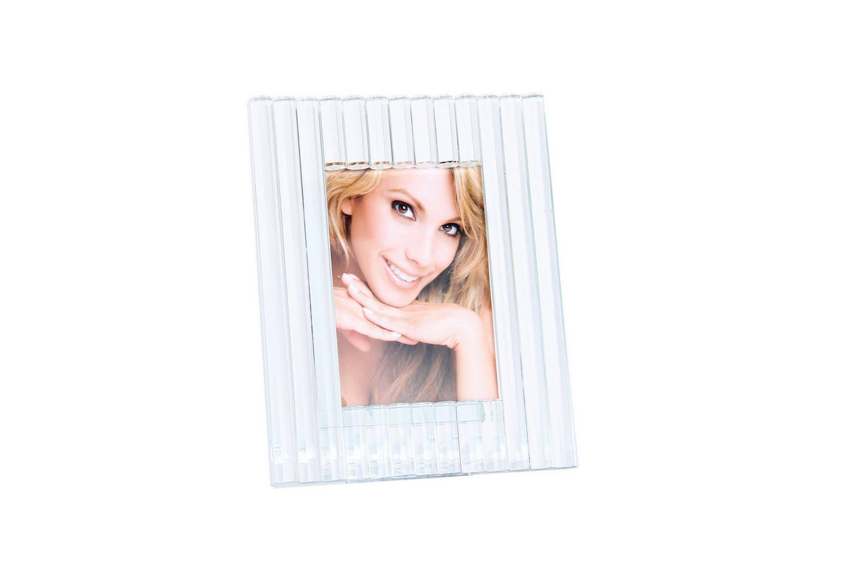 Ramă Pentru Poze  - transparent, Konventionell, sticlă/metal (19/24/10,5cm) - Ambia Home