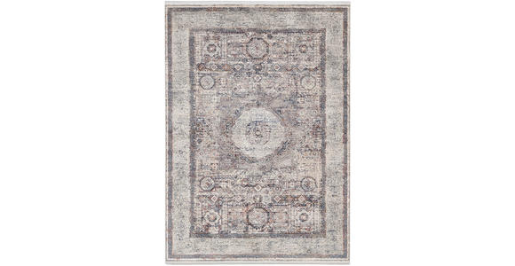 TEPPICH 80/150 cm Orinthalus Grau, Beige  - Beige/Grau, Design, Textil (80/150cm) - Novel