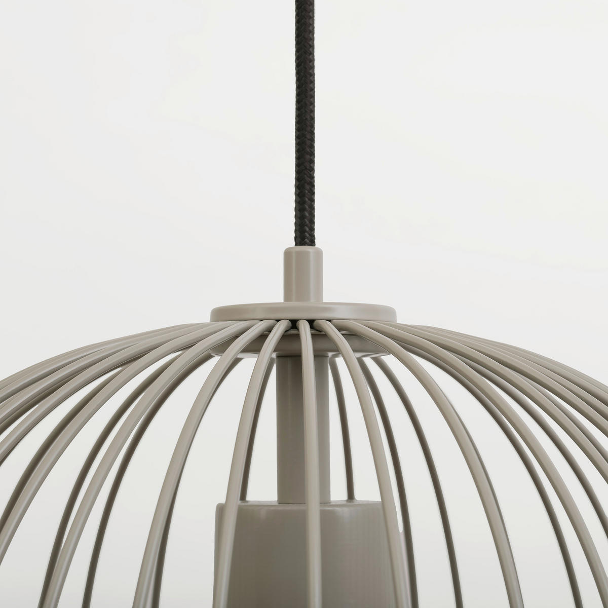 HÄNGELEUCHTE 34/34/134 cm  - Greige, Trend, Metall (34/34/134cm)