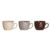 CANĂ PENTRU CAFEA 450 ml  - maro/bej, Basics, ceramică (14/11/7,5cm)