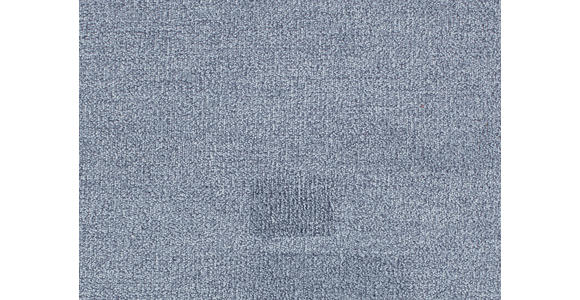 ECKSOFA in Flachgewebe Blau  - Blau/Silberfarben, KONVENTIONELL, Holz/Textil (186/255cm) - Cantus