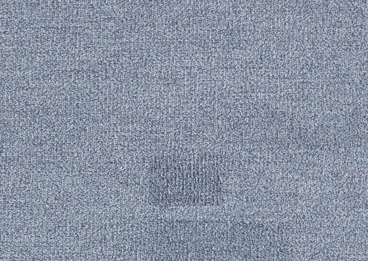 ECKSOFA in Flachgewebe Blau  - Blau/Silberfarben, Konventionell, Holz/Textil (186/255cm) - Cantus