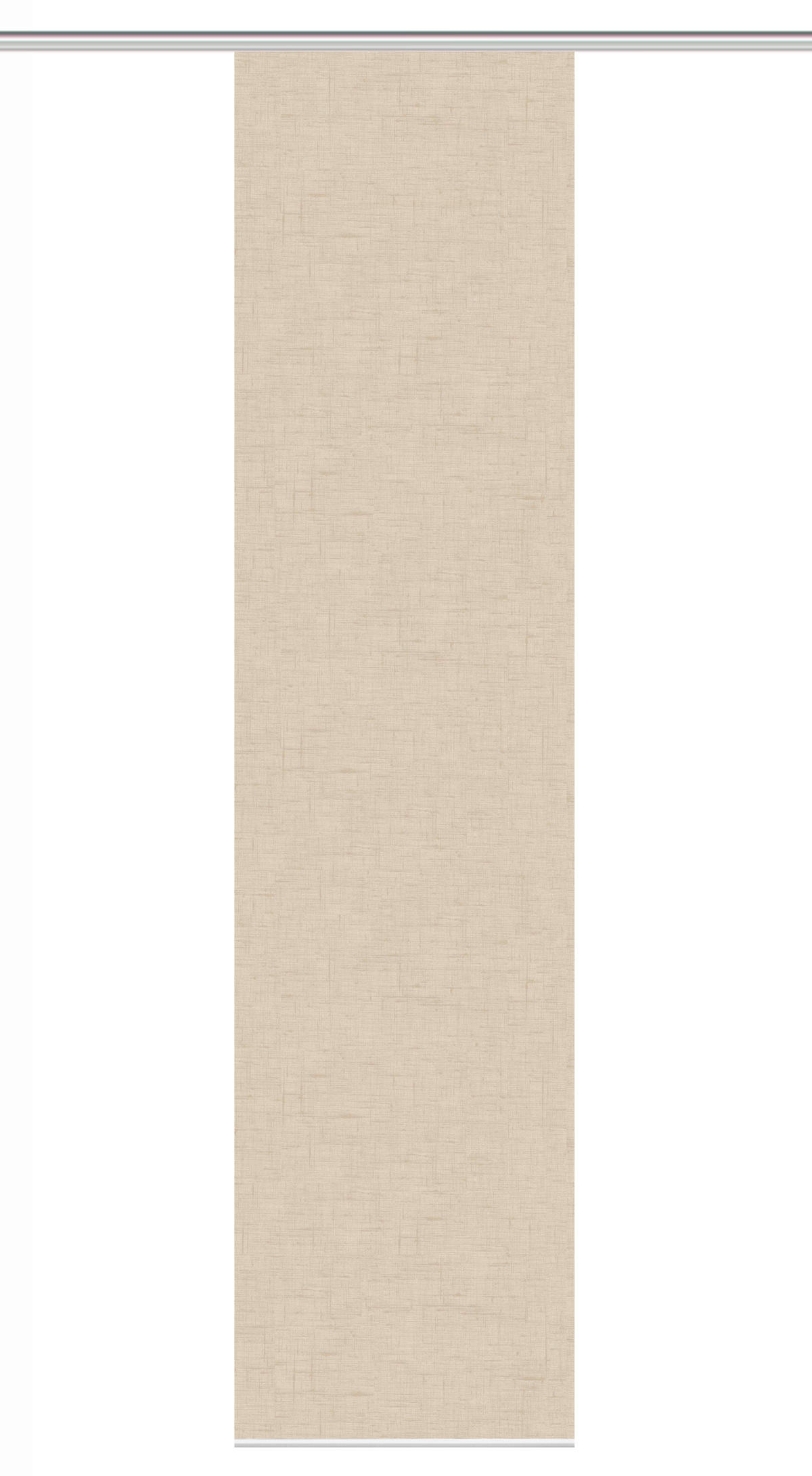 FLÄCHENVORHANG   halbtransparent   60/260 cm  - Sandfarben, Basics, Textil (60/260cm)