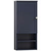 HÄNGESCHRANK 30,3/70/16 cm  - Dunkelblau/Nickelfarben, Basics, Holzwerkstoff/Metall (30,3/70/16cm) - Stylife