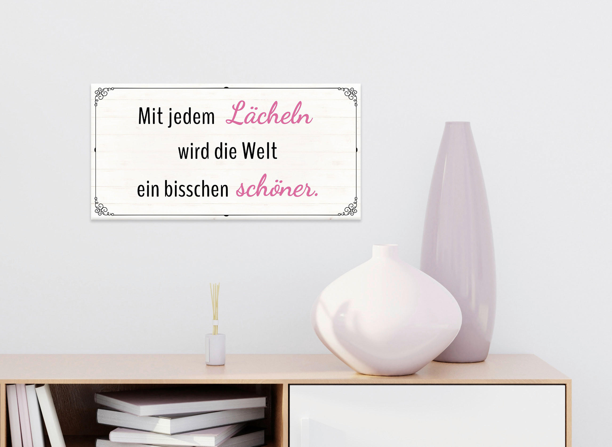 DEKOPANEEL Text 20/40/0,3 cm  - Multicolor, Basics, Holz (20/40/0,3cm)