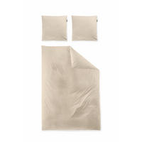 BETTWÄSCHE 3-teilig Makosatin 200/220 cm  - Beige, KONVENTIONELL, Textil (200/220cm) - Irisette