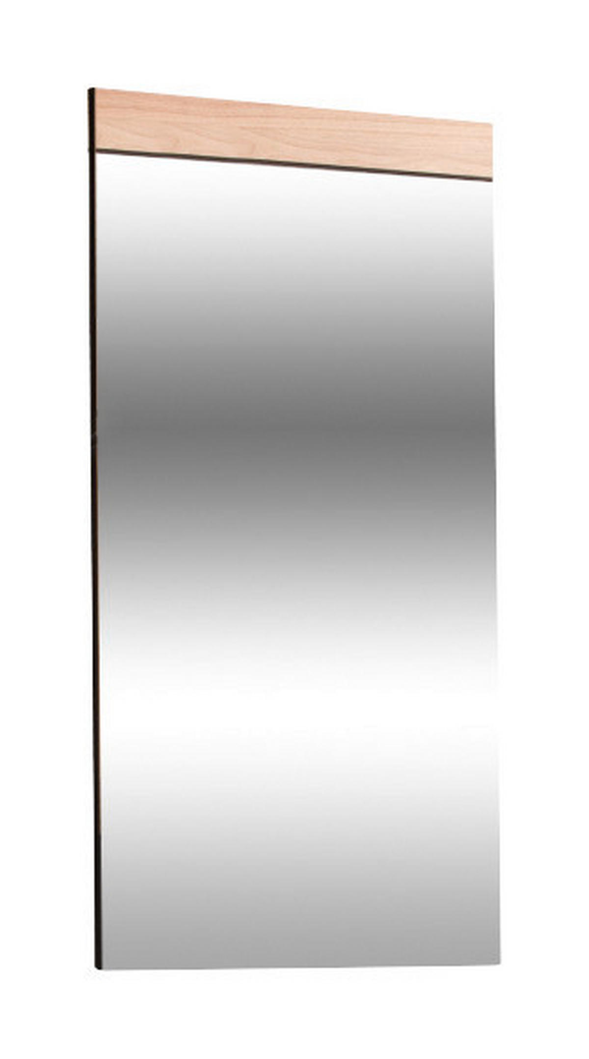 WANDSPIEGEL 60/106/3 cm  - Design, Glas/Holz (60/106/3cm) - Cassando