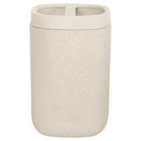 KELÍMEK NA ZUBNÍ KARTÁČEK béžová - béžová, Basics, plast (8/10/8cm) - Kleine Wolke