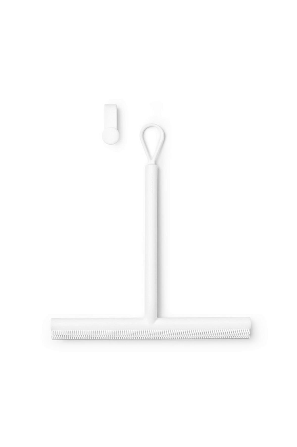 GUMENI BRISAČ TUŠA   RENEW  - bijela, Basics, plastika (24/26/2,4cm) - Brabantia
