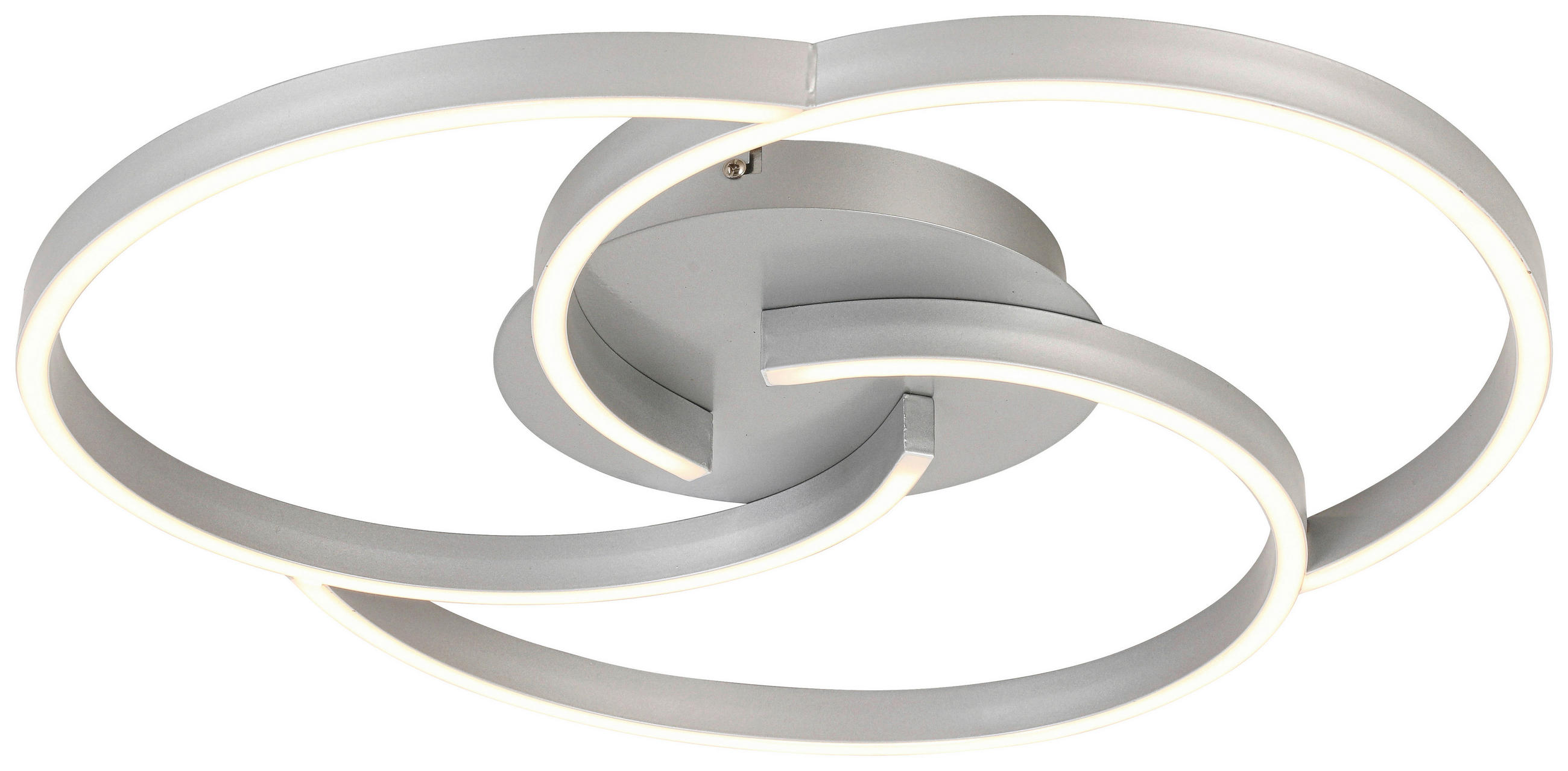Novel Led-Deckenleuchte Silber 7.5 cm