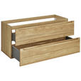WASCHBECKENUNTERSCHRANK 120/54/46 cm  - Eichefarben, KONVENTIONELL, Holz/Holzwerkstoff (120/54/46cm) - Linea Natura