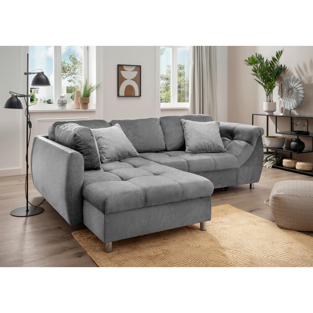 Livetastic ROHOVÁ SEDAČKA, textil, antracitová