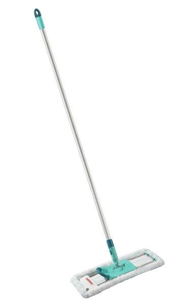 NÁHRADA K MOPU XL micro duo - bílá/modrá, Basics, textil (42cm) - Leifheit