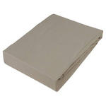 BOXSPRING-SPANNLEINTUCH 90/220 cm  - Taupe, KONVENTIONELL, Textil (90/220cm) - Novel